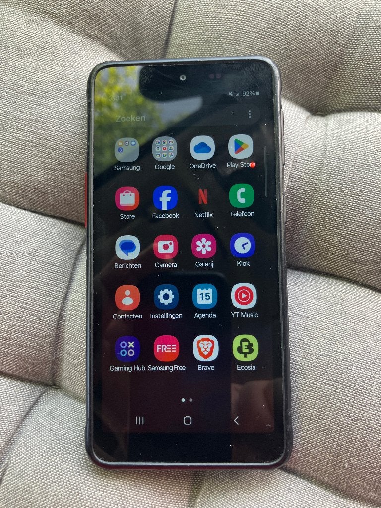 Samsung Galaxy, Telecommunicatie, Mobiele telefoons | Samsung, Ophalen, Overige modellen, Zwart, Touchscreen