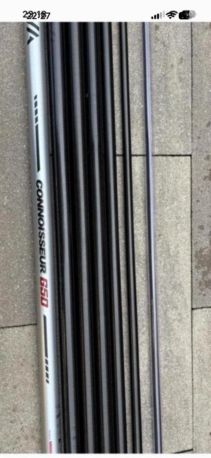 Daiwa connoisseur G 50 13 meter met foudraal, Ophalen, Vaste hengel