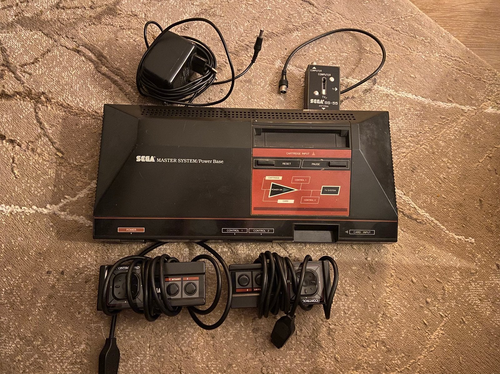 Sega Master System 1 Compleet met 2 controllers! Ook te ruil, Ophalen of Verzenden, Zo goed als nieuw, Met 2 controllers, Mega Drive