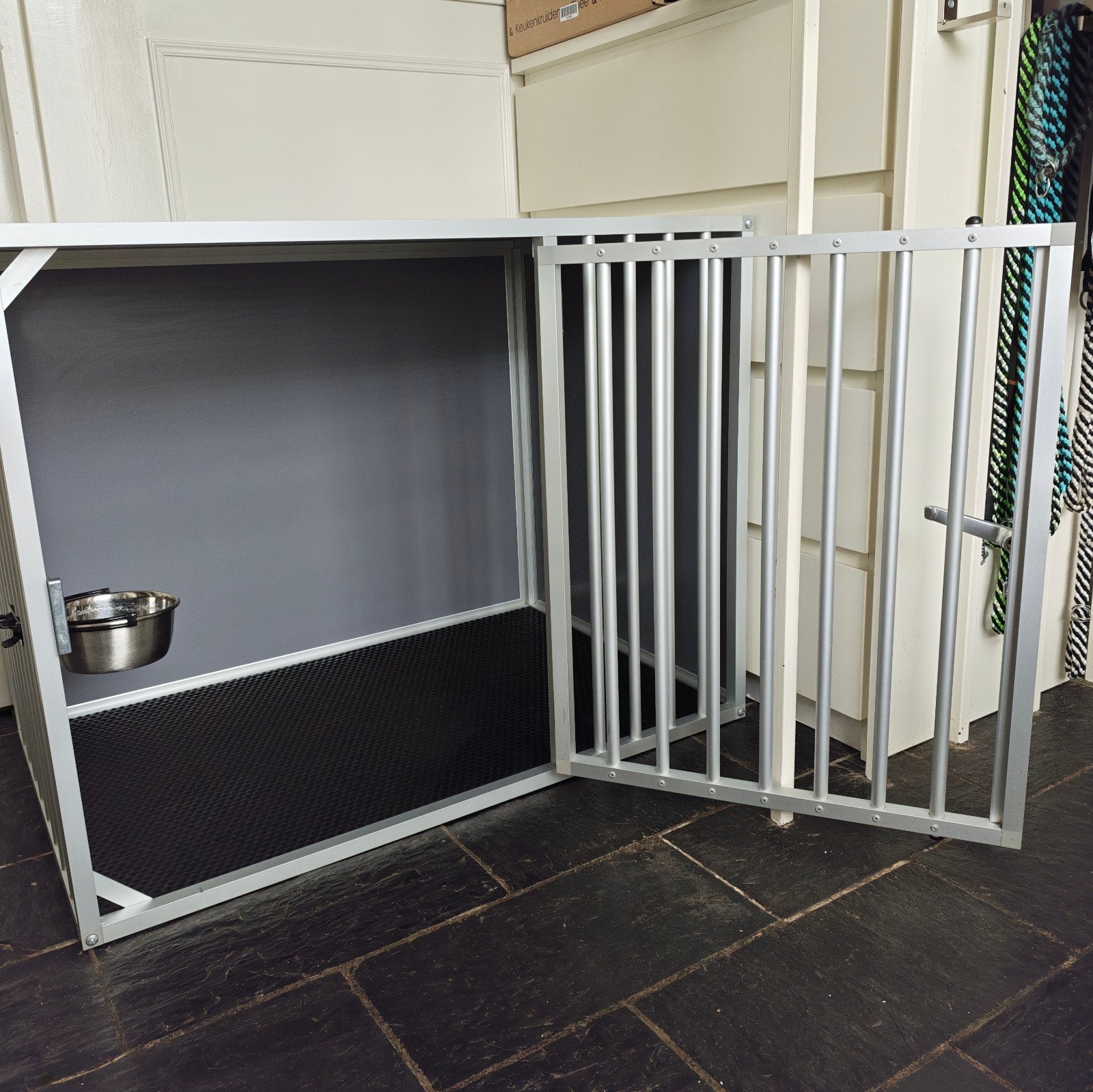 Hondenbench 71x91x60 cm (hxbxd), Dieren en Toebehoren, Ophalen, Zo goed als nieuw
