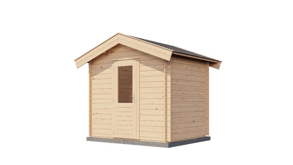 Lugarde Select Tuinhuis Ruurlo 250x200cm - Onbehandeld, Minder dan 250 cm, Verzenden, Blokhut, Nieuw