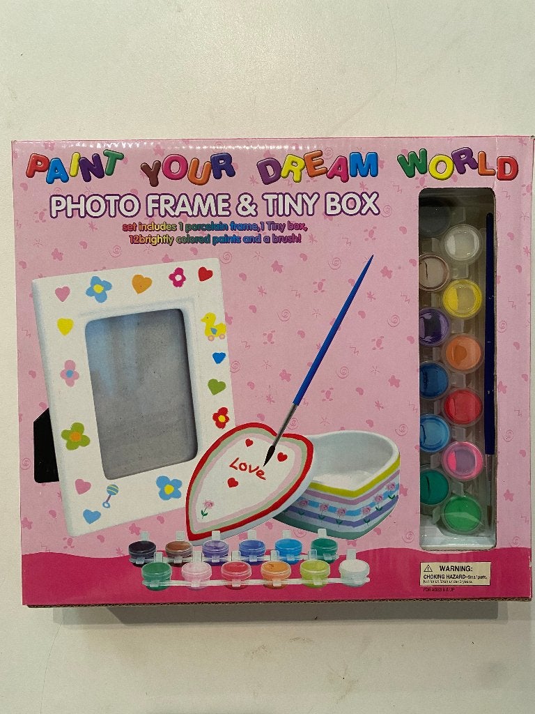 Foto lijst+tiny box verfset, Niet bekend, Niet bekend, Nieuw, Ophalen of Verzenden