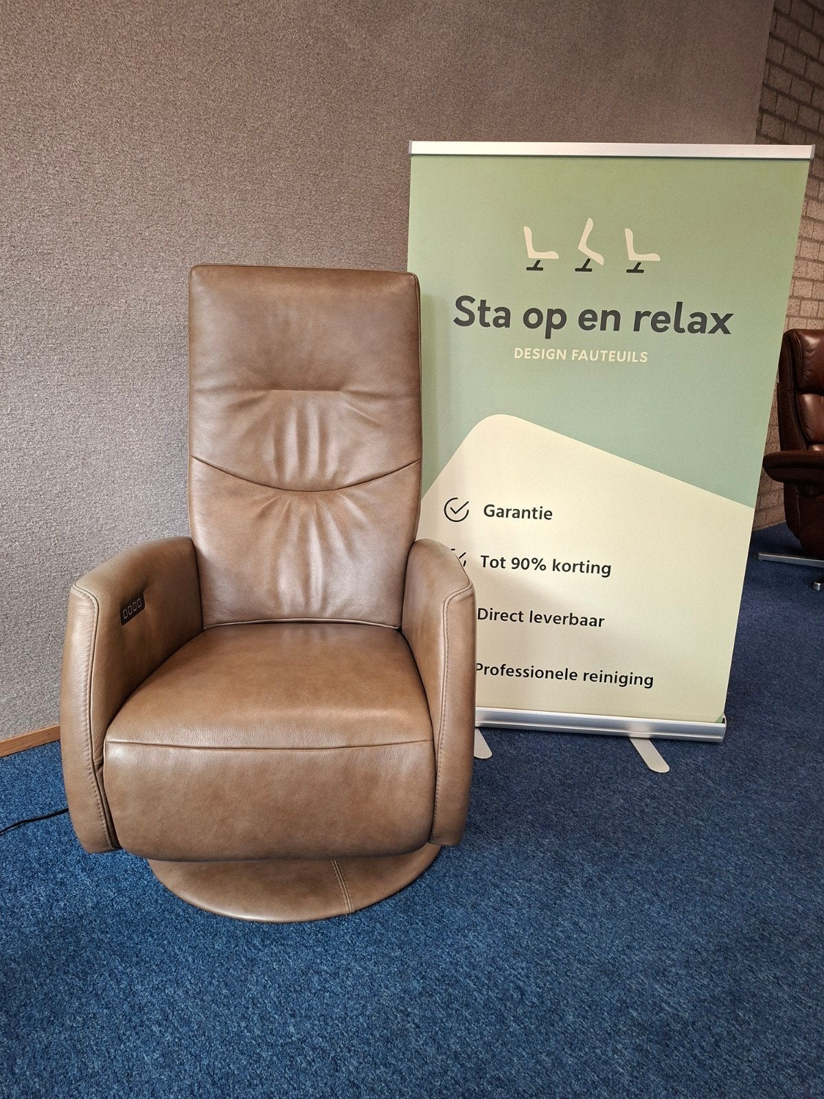 sta op relax fauteuil De Toekomst twice zo goed als nieuw !, Ophalen of Verzenden, Zo goed als nieuw, Staopenrelax@gmail.com, Sta-op-en-relax