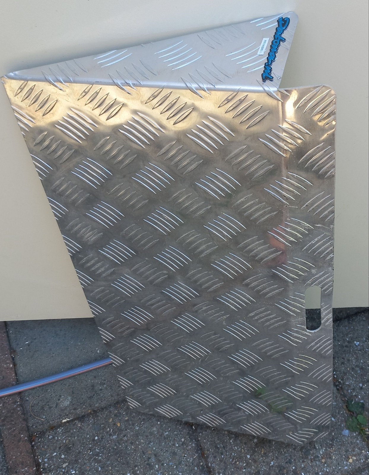 Daytona oprijplaat - Aluminium tranenplaat, Ophalen, Nieuw, Aluminium