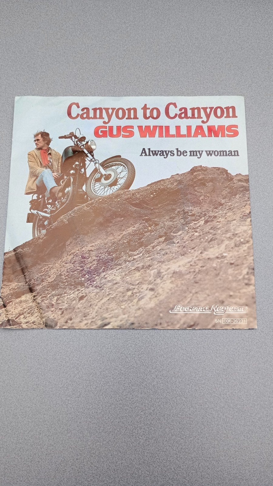 Gus Williams - Canyon to Canyon single, Verzenden, Gebruikt, Pop