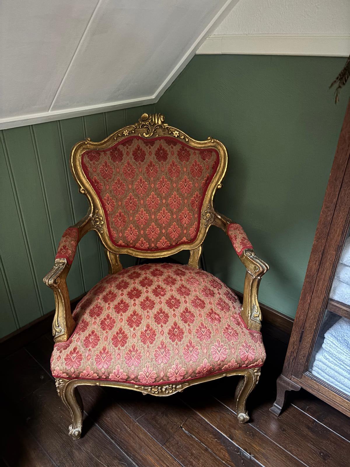 Armchair i.z.g.st. 38 cm.zit., Antiek en Kunst, Ophalen