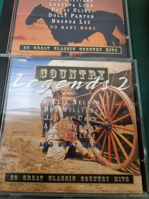 cd's country legends 3 cd's, Ophalen of Verzenden