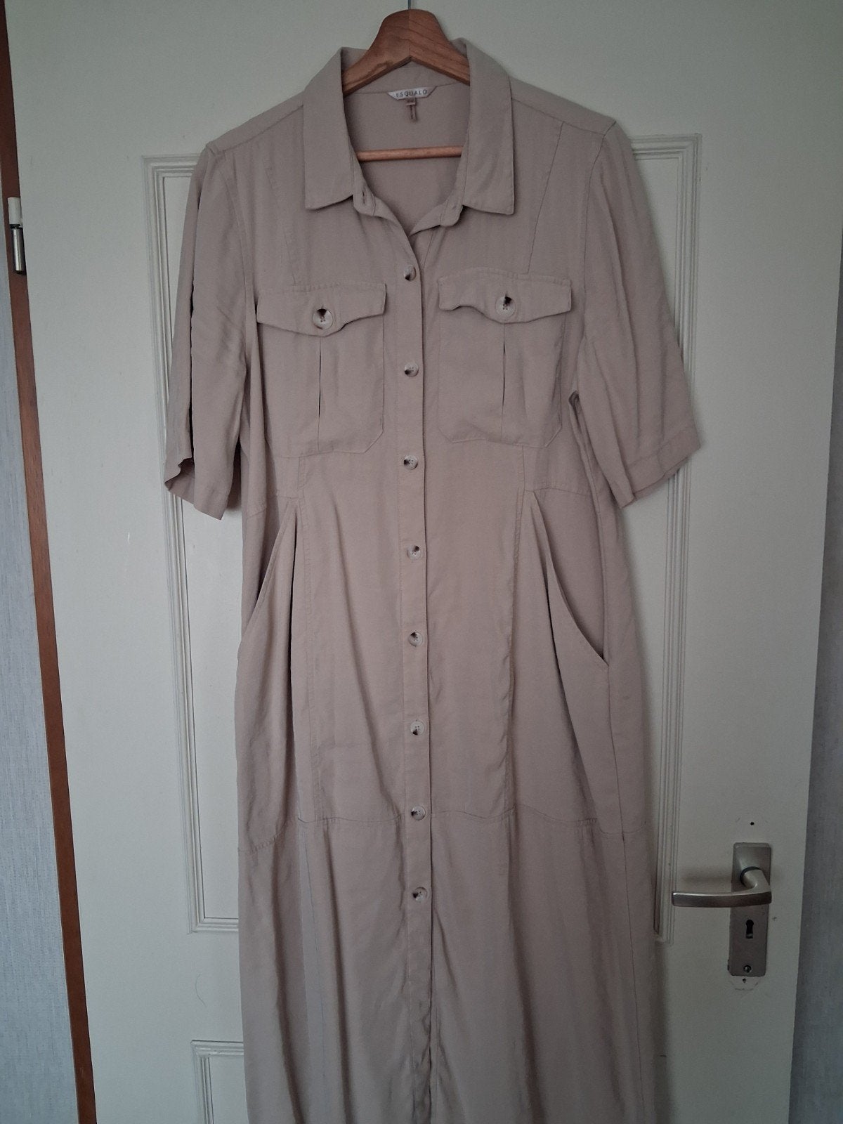beige jurk xl, Kleding | Dames, Ophalen of Verzenden, Gedragen, Beige