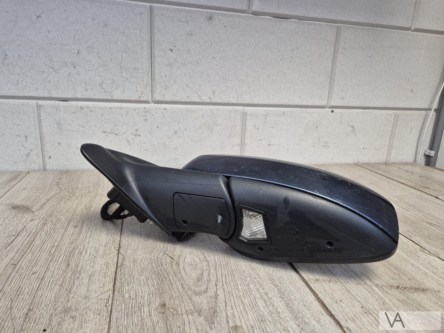 Volvo S60 en V70 2003 - 2006 spiegel links 9 draden €75 lamp, Gebruikt, -, -, Ophalen of Verzenden