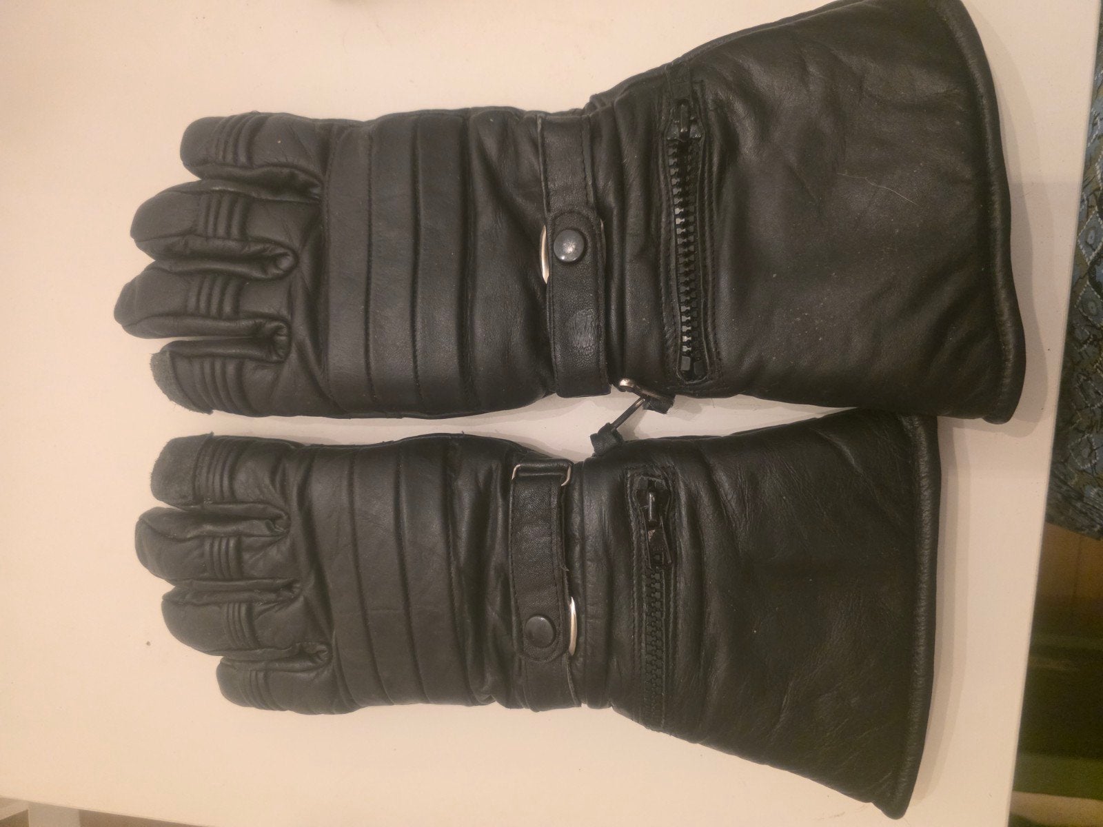 Leren motorhandschoenen voor de winter - Maat M, Ophalen of Verzenden, Tweedehands, Heren, Handschoenen