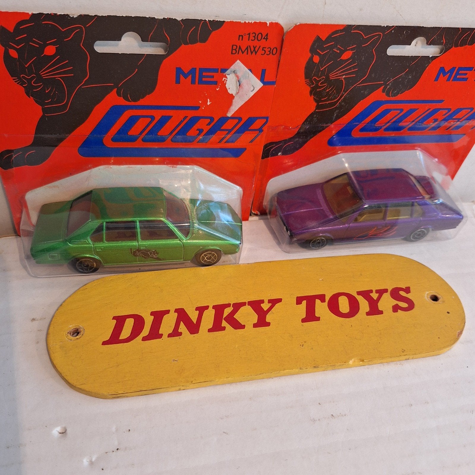 Dinky Toys Cougar - Vintage Speelgoedauto's, Ophalen of Verzenden, Nieuw, Auto, Dinky Toys