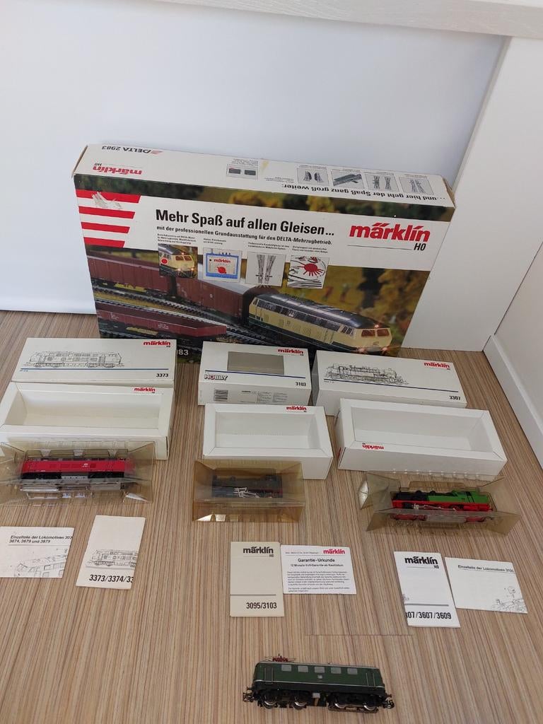 Diverse Märklin treinen., Ophalen, Wisselstroom, Märklin