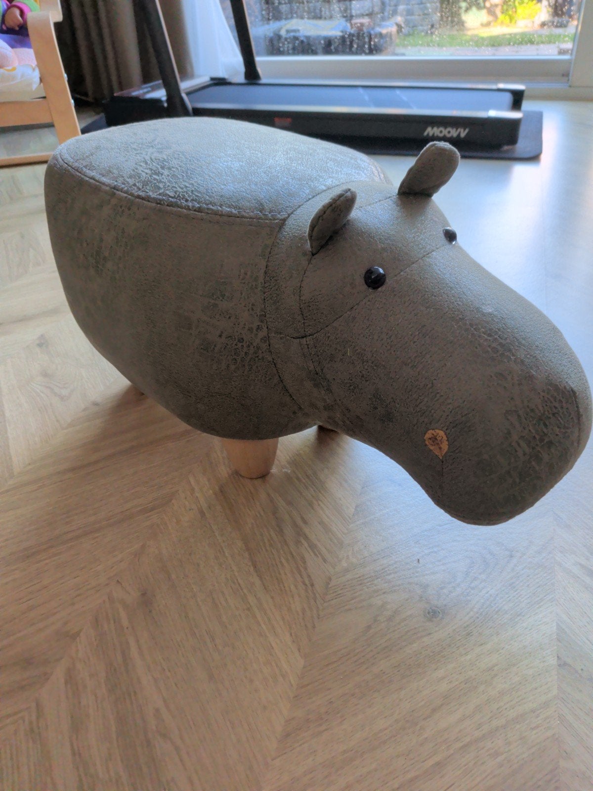 nijlpaardenpoef  - kinderkamer, Ophalen, Wanddecoratie