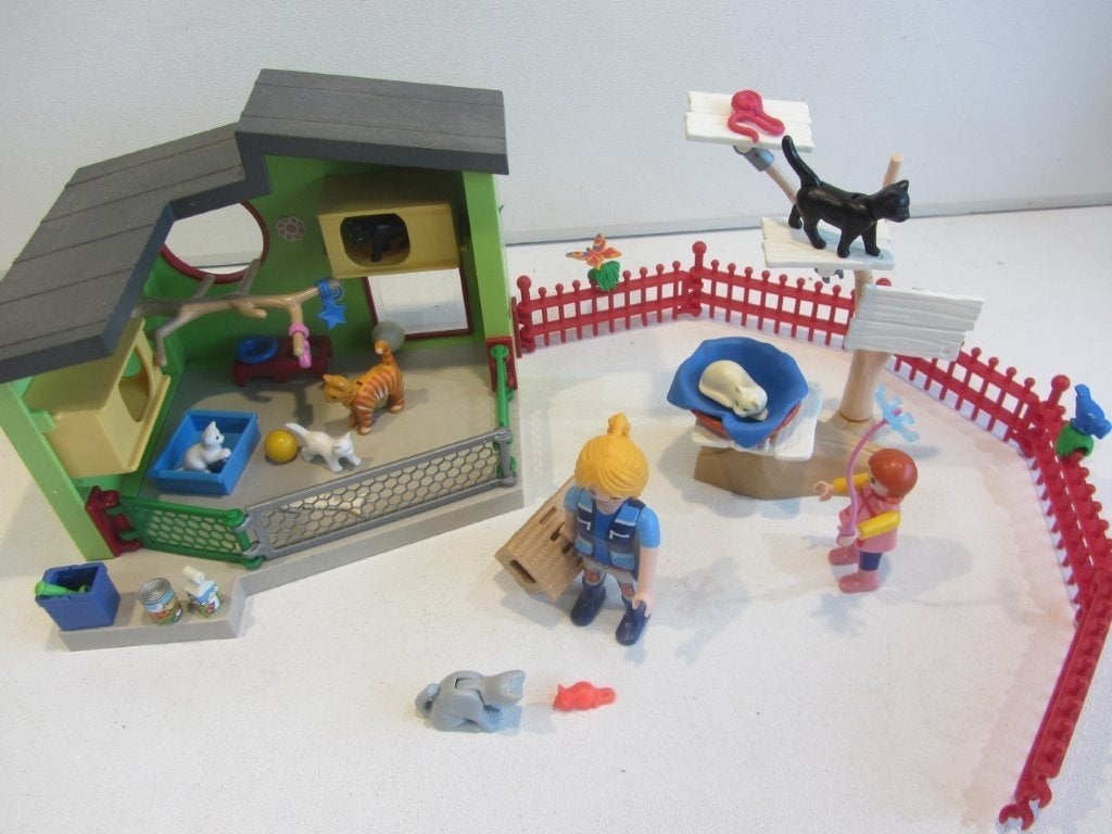 Foto 4 van Playmobil Kattenverblijf – 9276 dieren opvang