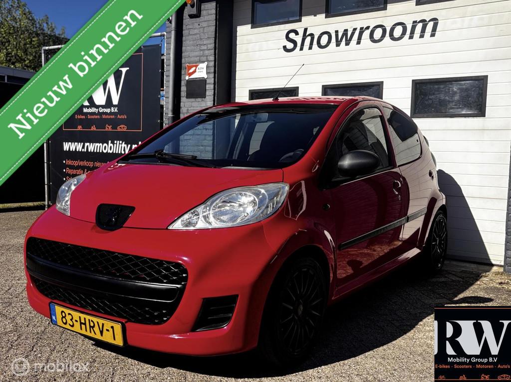Peugeot 107 1.0-12V *SPORT*VERLAAGD*NIEUWE VELGEN&BANDEN*, Voorwielaandrijving, Gebruikt, 4 stoelen, 68 pk