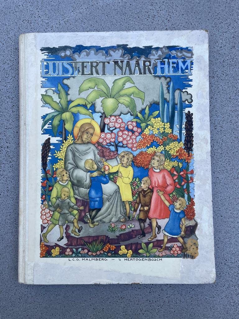 Luistert naar Hem - Eerste Katechismus Prentenboek, Ophalen of Verzenden, Gelezen, Christendom | Katholiek