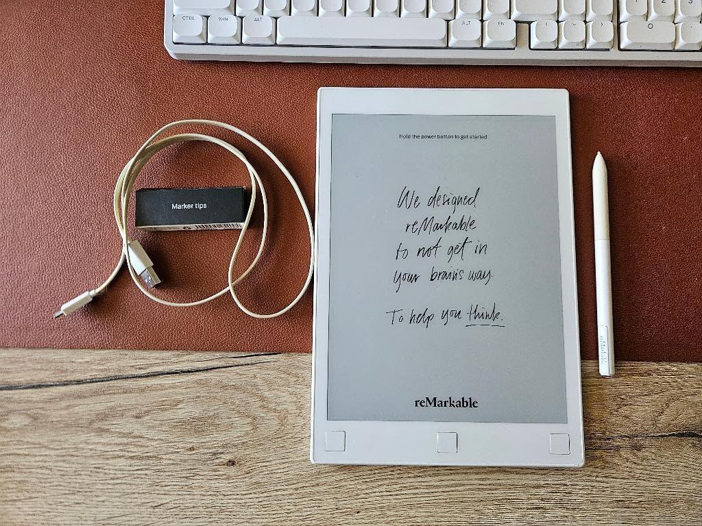 Remarkable 1 tablet met Pen, penpunten, en huis-Vaste Prijs, Computers en Software, Tekentablets, Ophalen of Verzenden, Zo goed als nieuw
