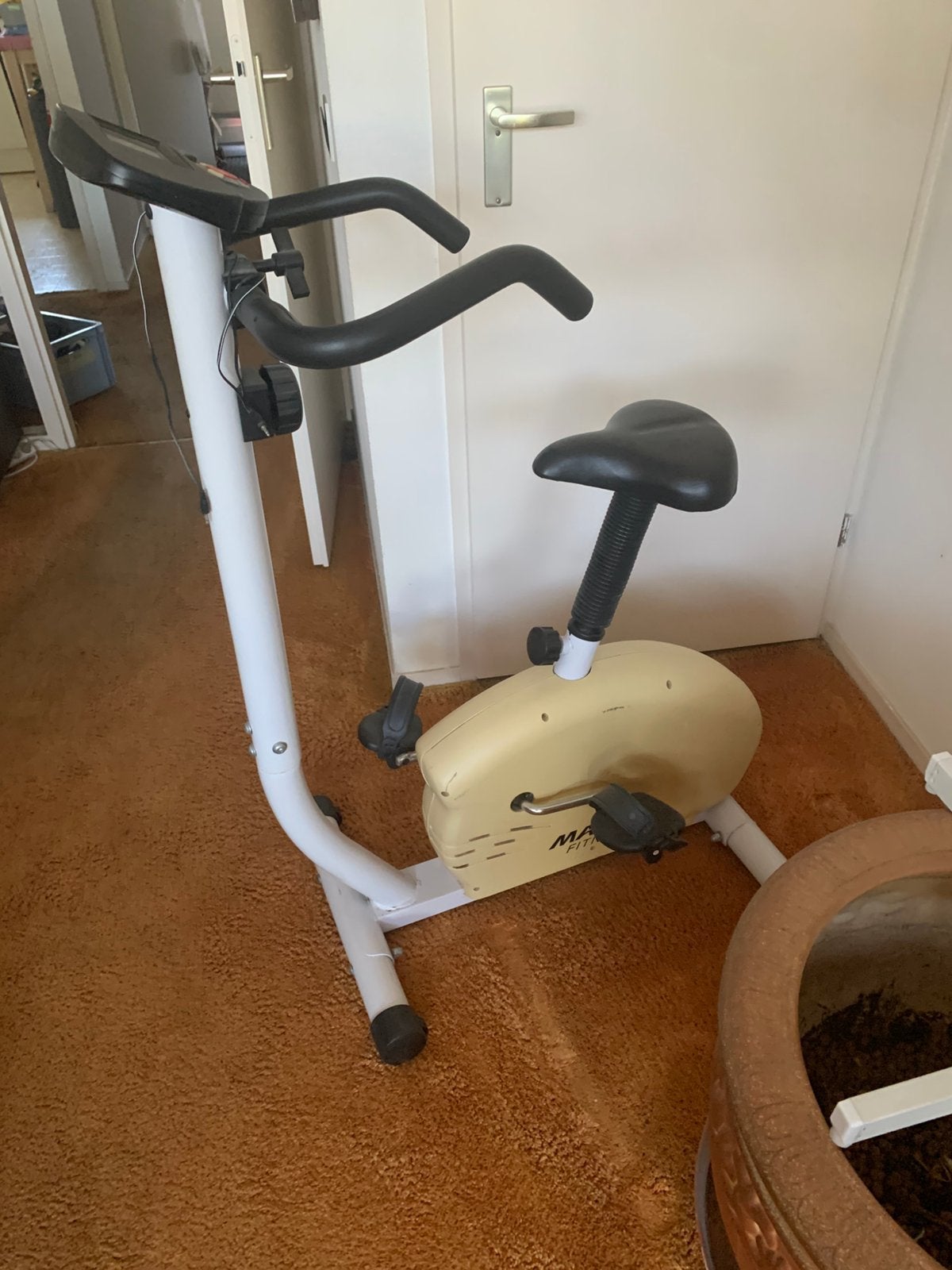 Fietshometrainer  Mars Fitness, Ophalen, Gebruikt, Metaal, Benen