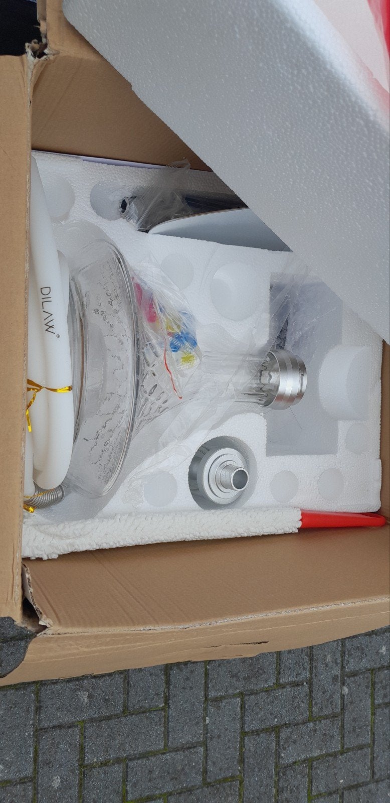 Nieuwe Dilaw Shisha / Waterpijp in doos, Meerkleurig, Nieuw, Ophalen of Verzenden, Modern