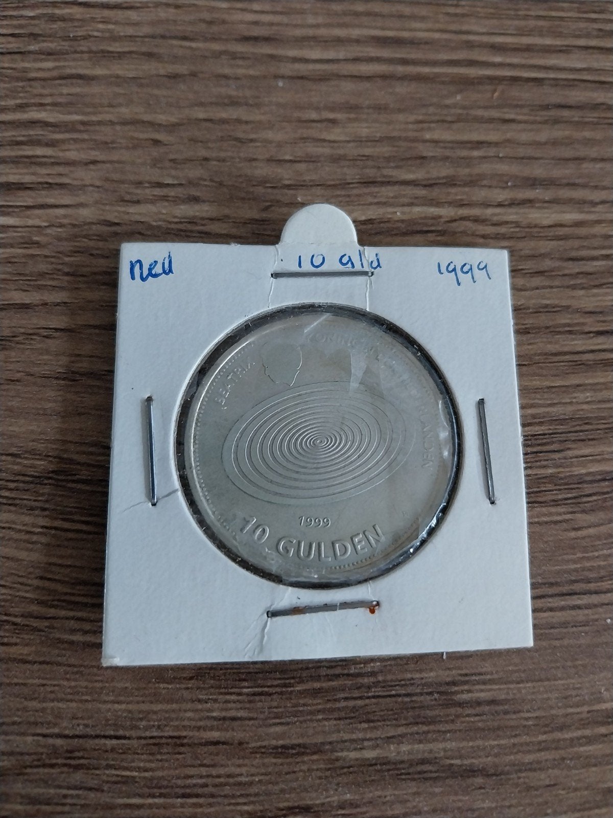 Zilveren 10 Gulden Munt 1999 - Koningin Beatrix, Koningin Beatrix, Zilver, Ophalen of Verzenden, Losse munt