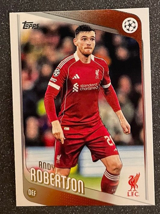 Topps UCC Flagship ‘26    ROBERTSON    LIVERPOOL FC, Verzenden, Zo goed als nieuw, Plaatje