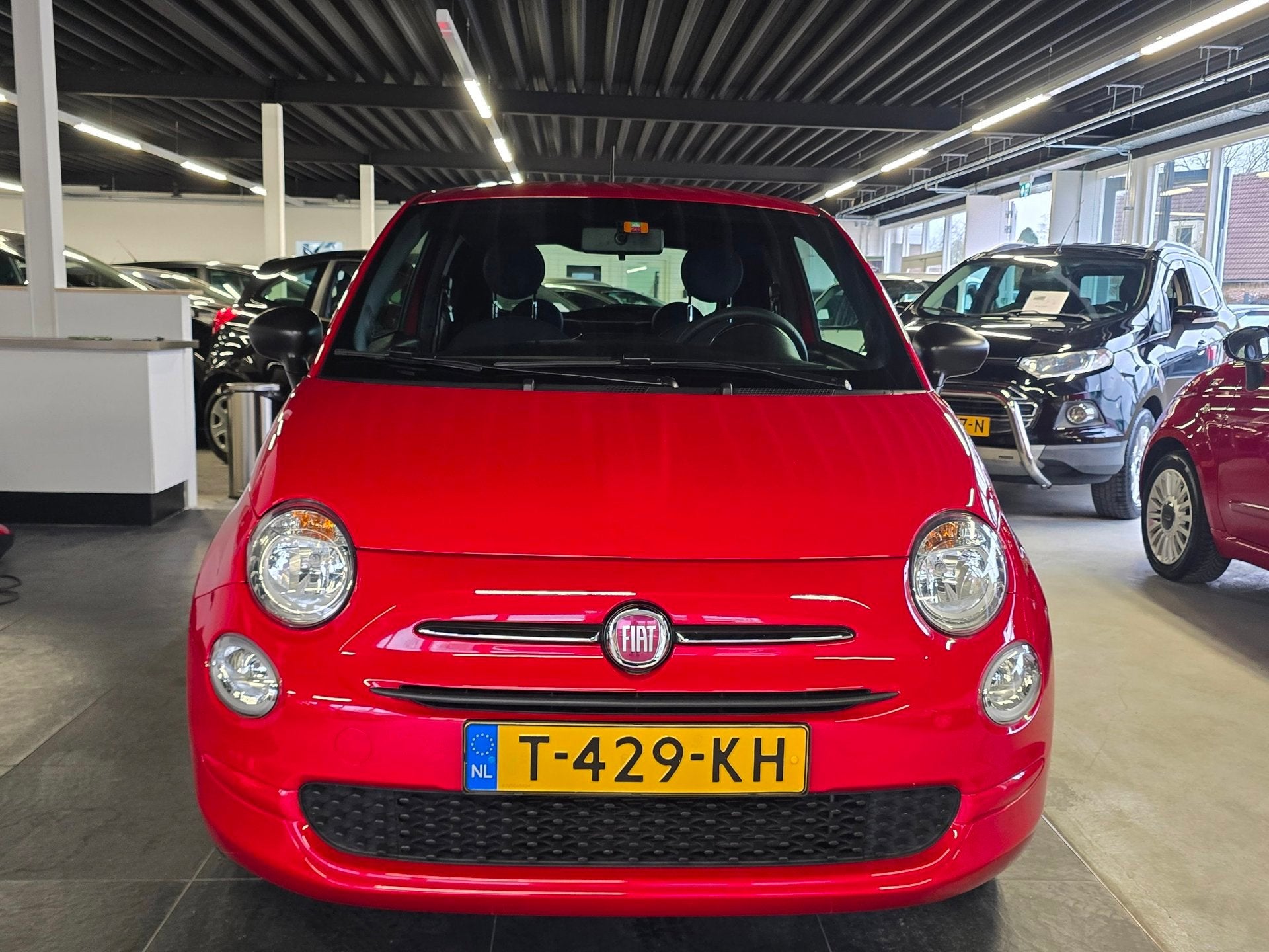 Fiat 500 1.0 Hybrid Cult/HYBRIDE/AIRCO/N.A.P/CRUISE/, Auto's, Fiat, Stof, Euro 6, Start-stop-systeem, 4 stoelen