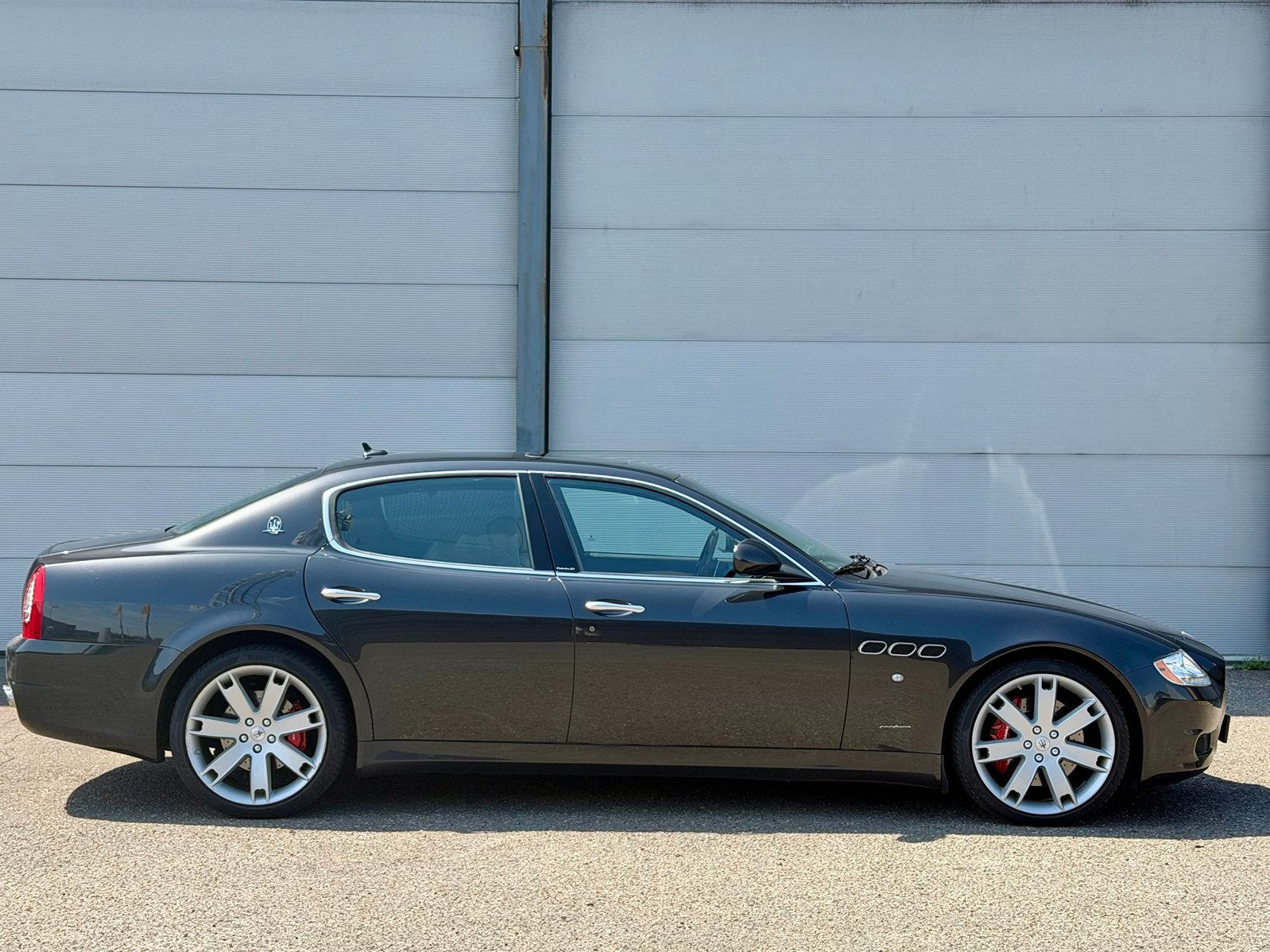 Maserati Quattroporte 4.7 s, Auto's, Automaat, Zwart, Leder, Particulier
