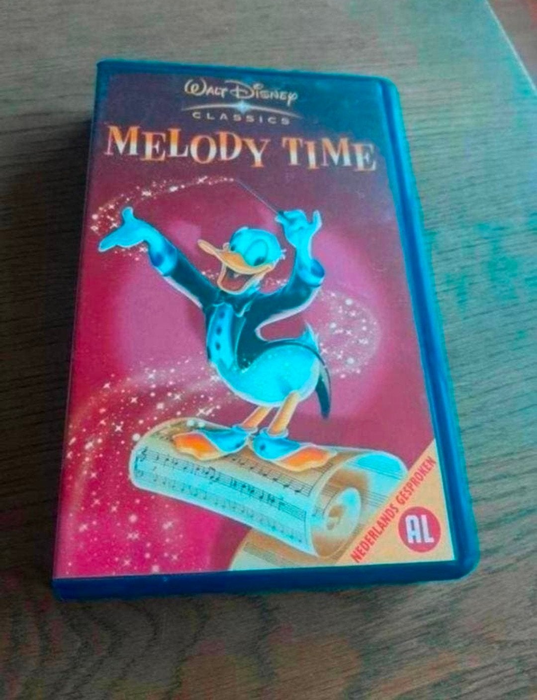 Disney Classic Melody Time videoband. NIEUW IN FOLIE, Tekenfilm, Alle leeftijden, Ophalen of Verzenden, Nieuw in verpakking