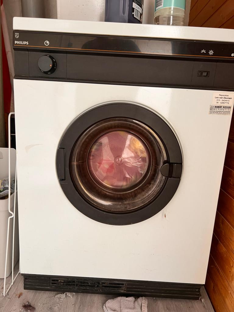 Gratis Philips luchtafvoer wasdroger (defect deurtje), Ophalen, Gebruikt
