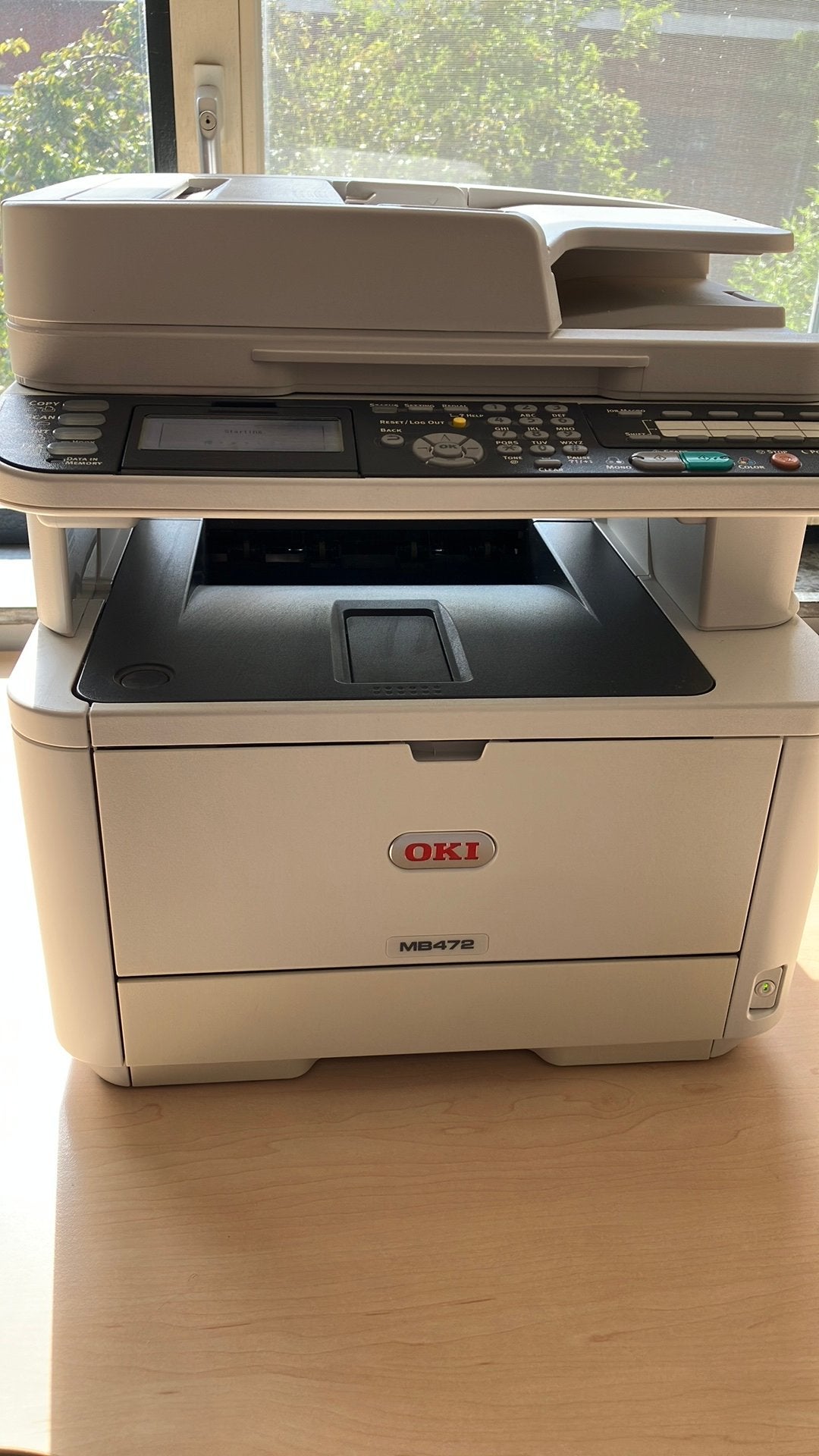 OKI printer MB472, laserprinter, Ophalen, Zo goed als nieuw