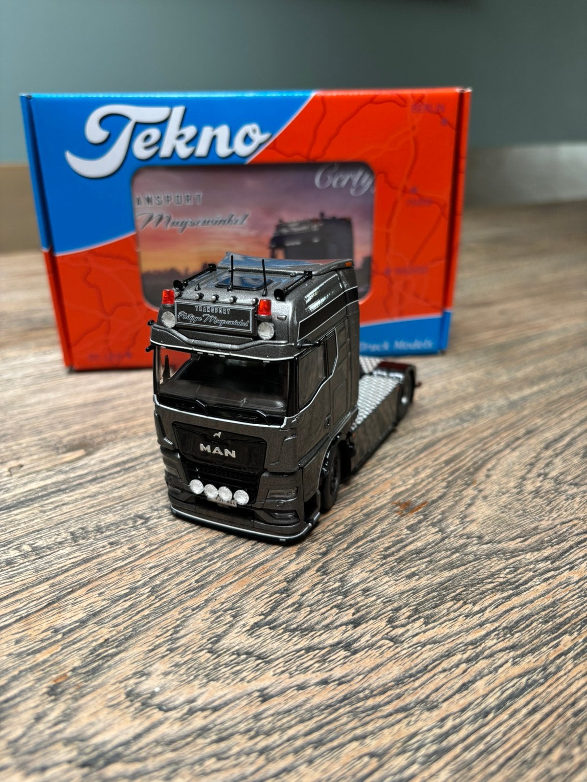 Tekno MAN Supertruck van Philippe Muysewinkel, Hobby en Vrije tijd, Ophalen of Verzenden, Zo goed als nieuw, Bus of Vrachtwagen