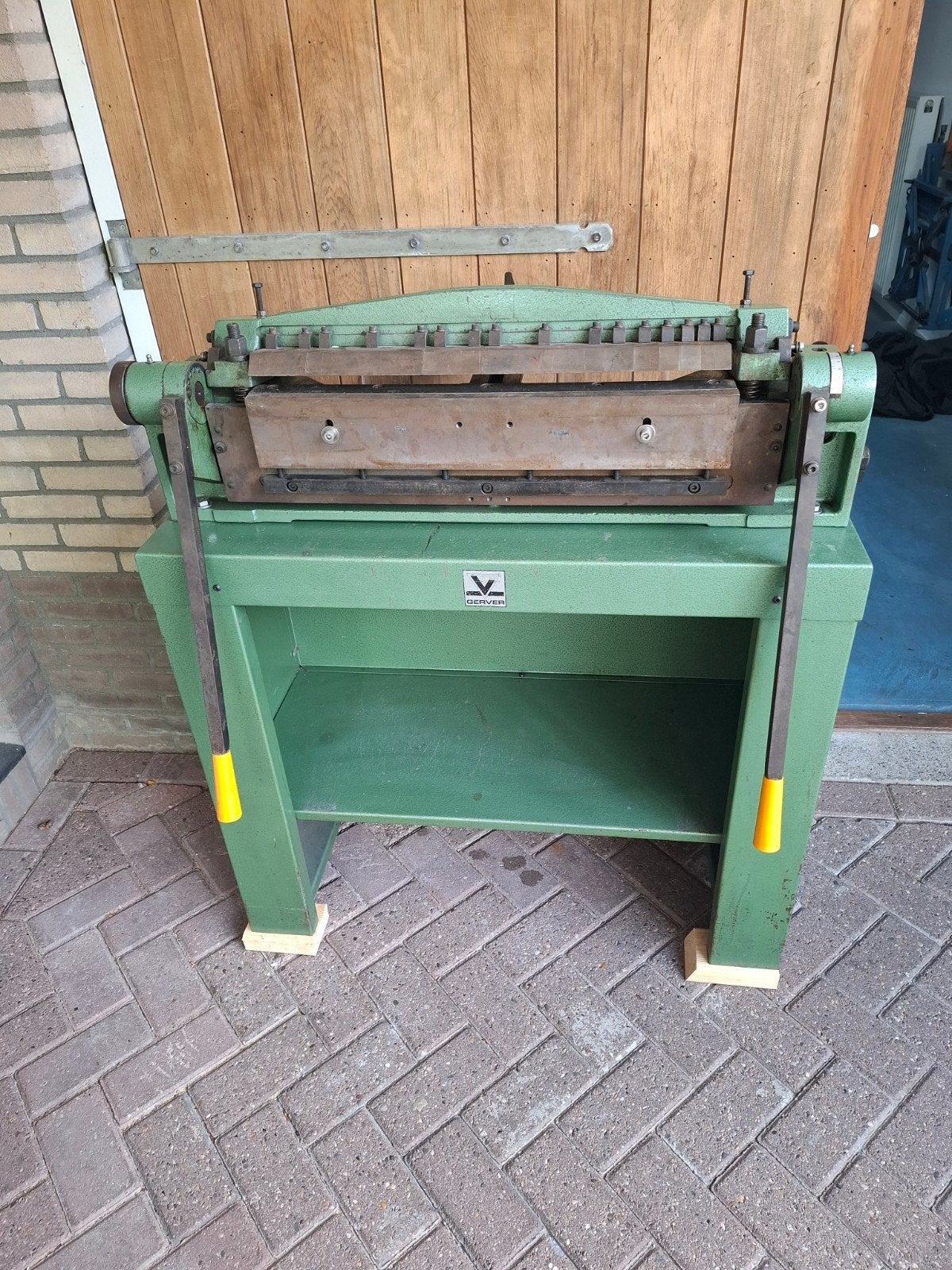 Gerver vingerzetbank GVZ-4, Ophalen, Gebruikt