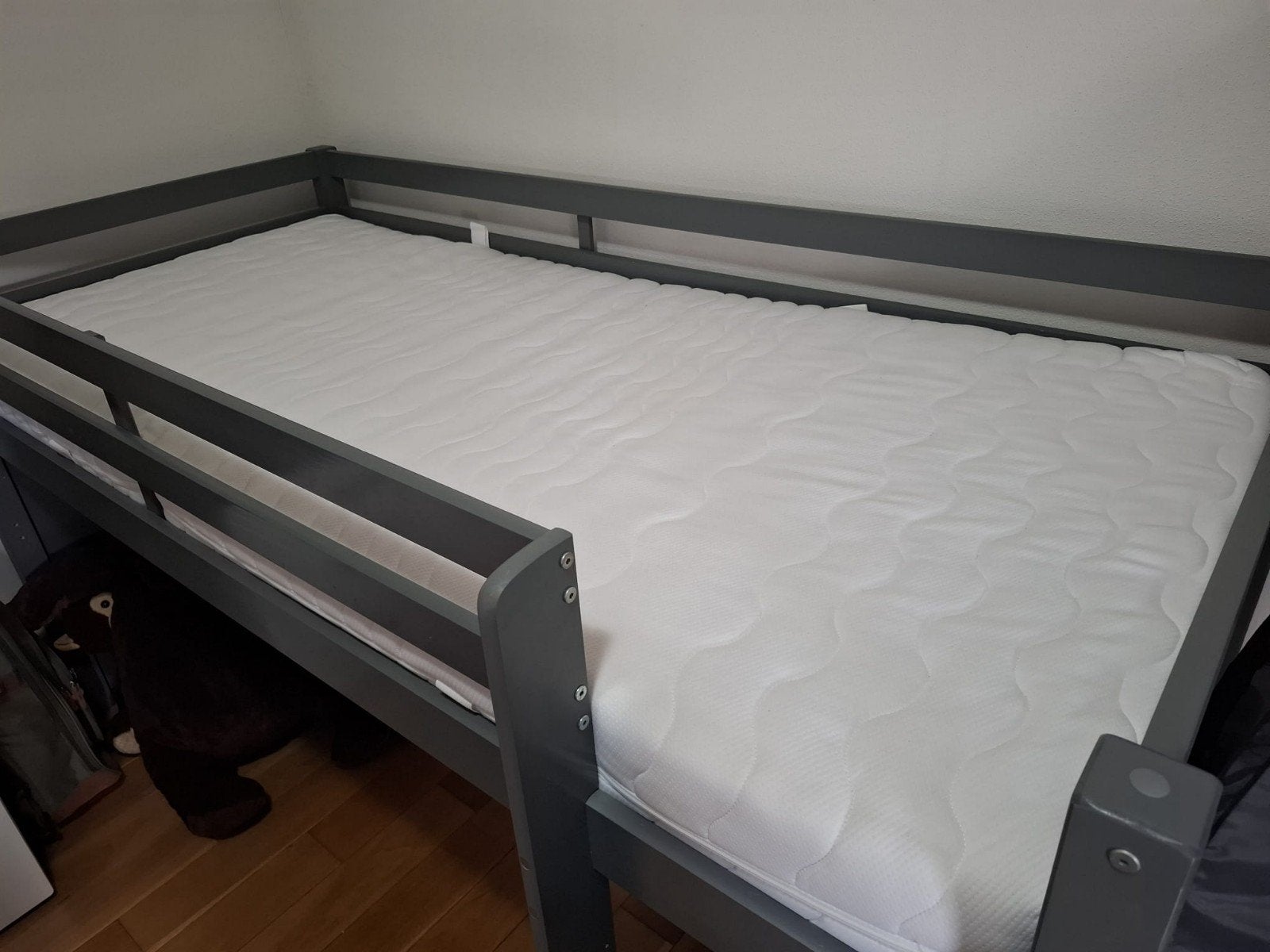 Halfhoogslaper 90x200 inclusief matras 

heeft al, Ophalen of Verzenden, Gebruikt, Halfhoogslaper