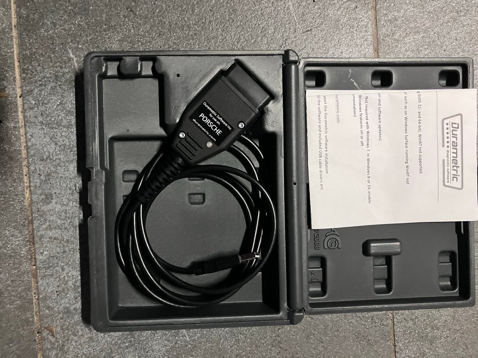 Durametric Diagnosetool voor Porsche - OBD/CANBUS, Ophalen of Verzenden, Gebruikt