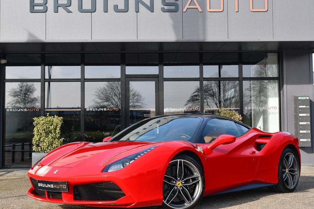 Ferrari 488 3.9 GTB HELE Rosso Corsa |OrigineelNL|DealerOH|, Auto's, Ferrari, Bedrijf, Te koop, ABS, Airbags, Airconditioning
