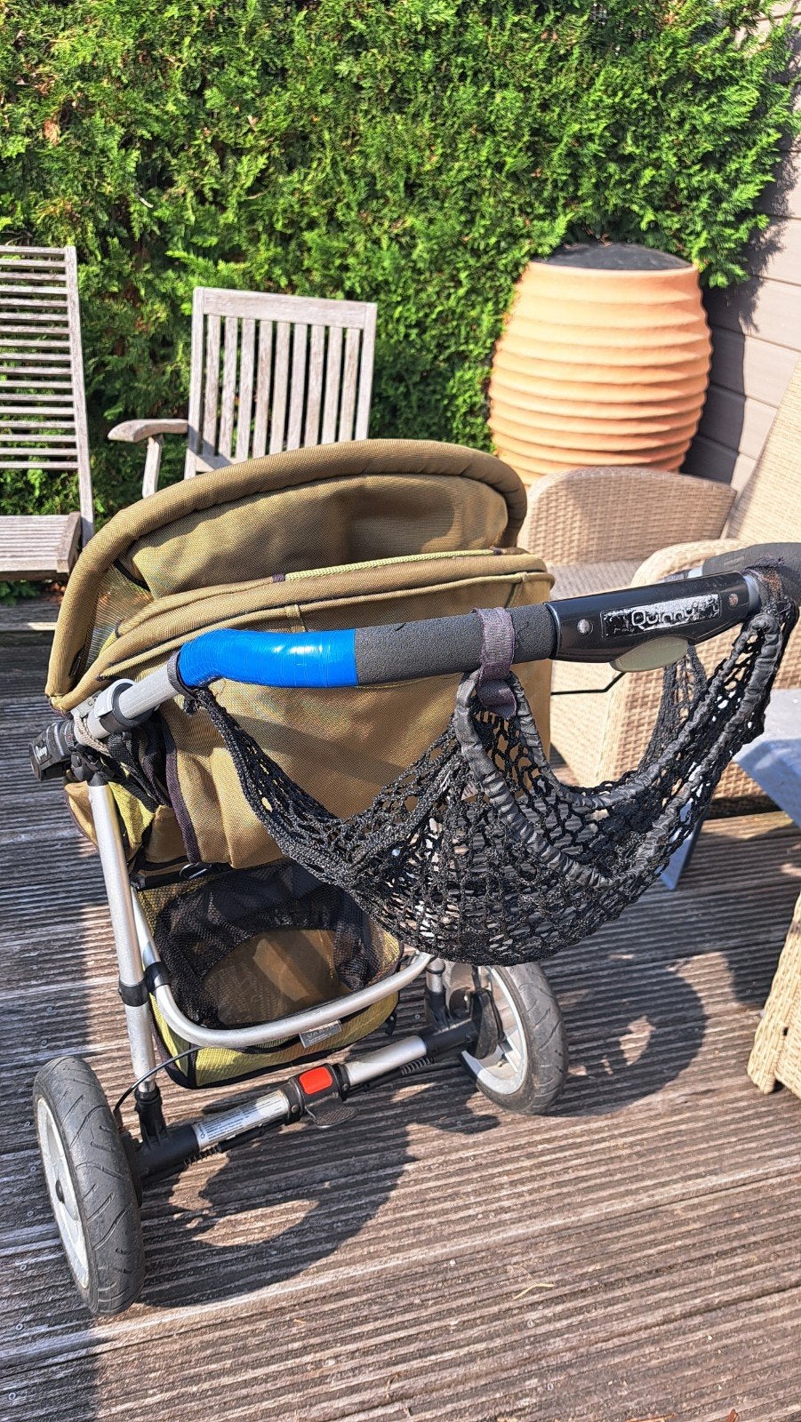 Quinny Speedi SX Wandel/Hardloop Buggy, Kinderen en Baby's, Kinderwagens en Combinaties, Gebruikt, Verstelbare duwstang, Quinny