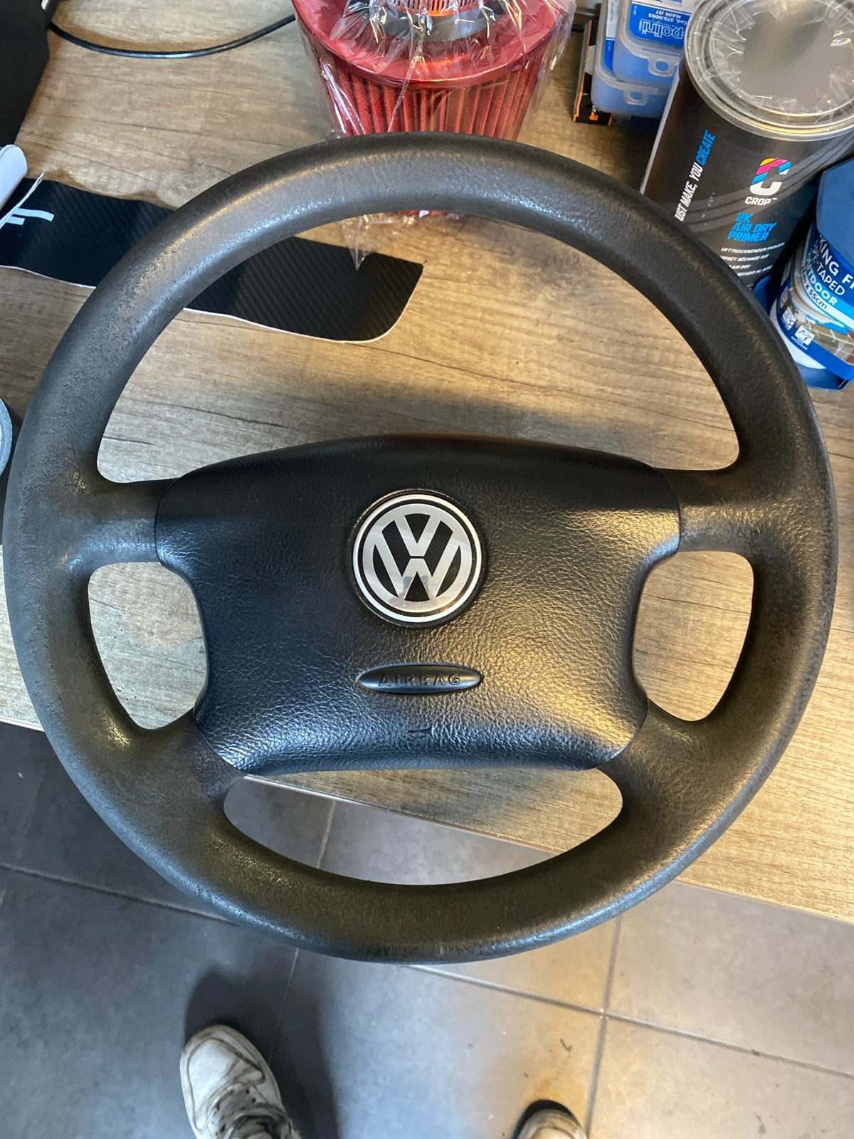 Stuur met airbag voor Volkswagen Golf 4, Auto-onderdelen, Besturing, Ophalen of Verzenden, Gebruikt, Volkswagen