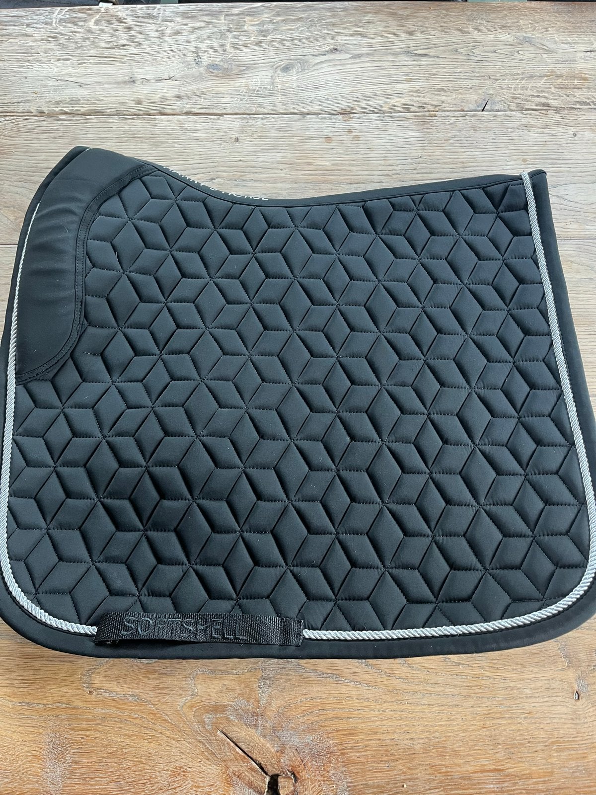 Zwart dresuur dekje, Dieren en Toebehoren, Full (L), Ophalen of Verzenden, Zo goed als nieuw, Harry's Horse