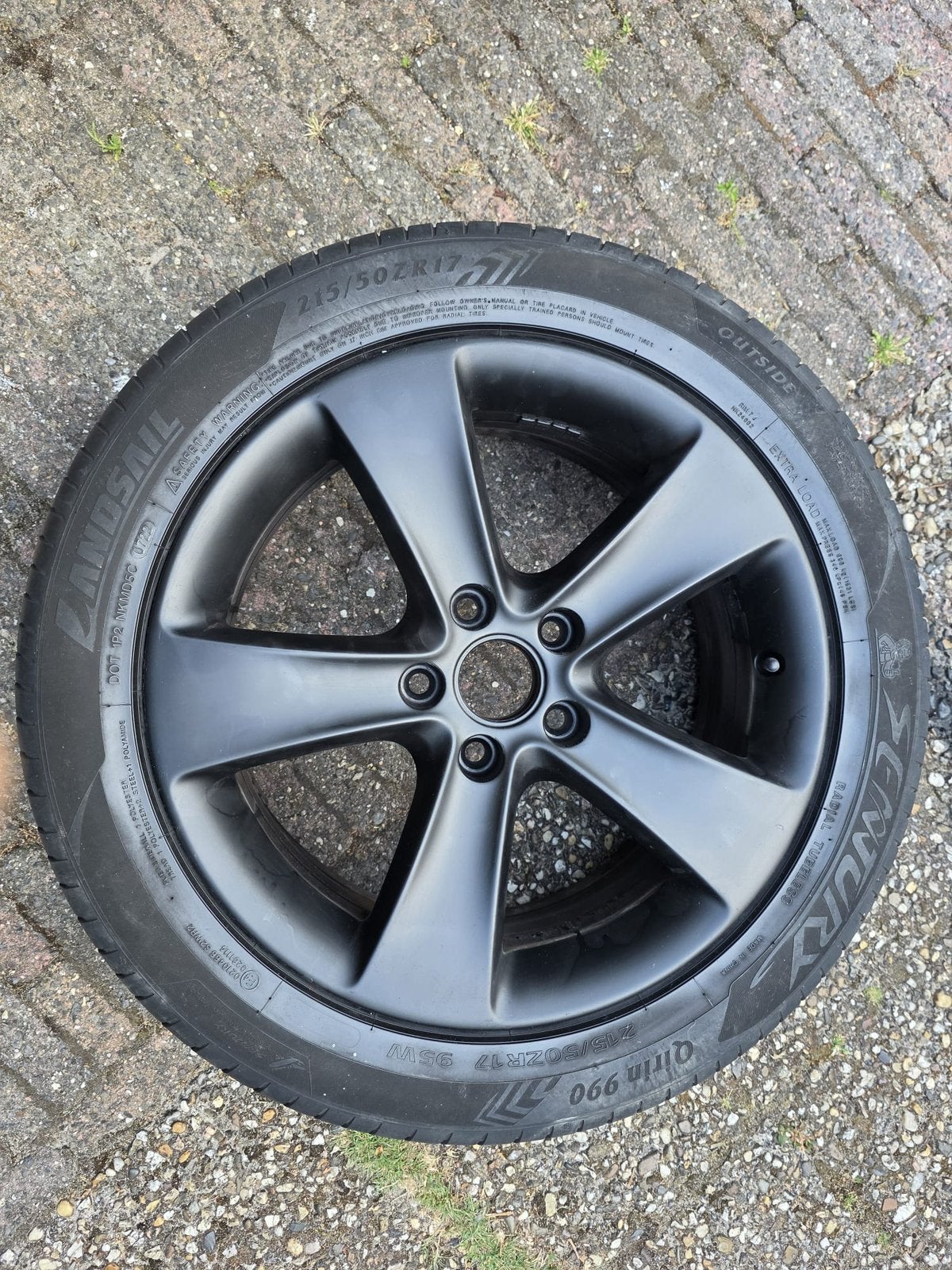 4, 17 inch banden en velgen, Ophalen, Nieuw, 17 inch, Winterbanden