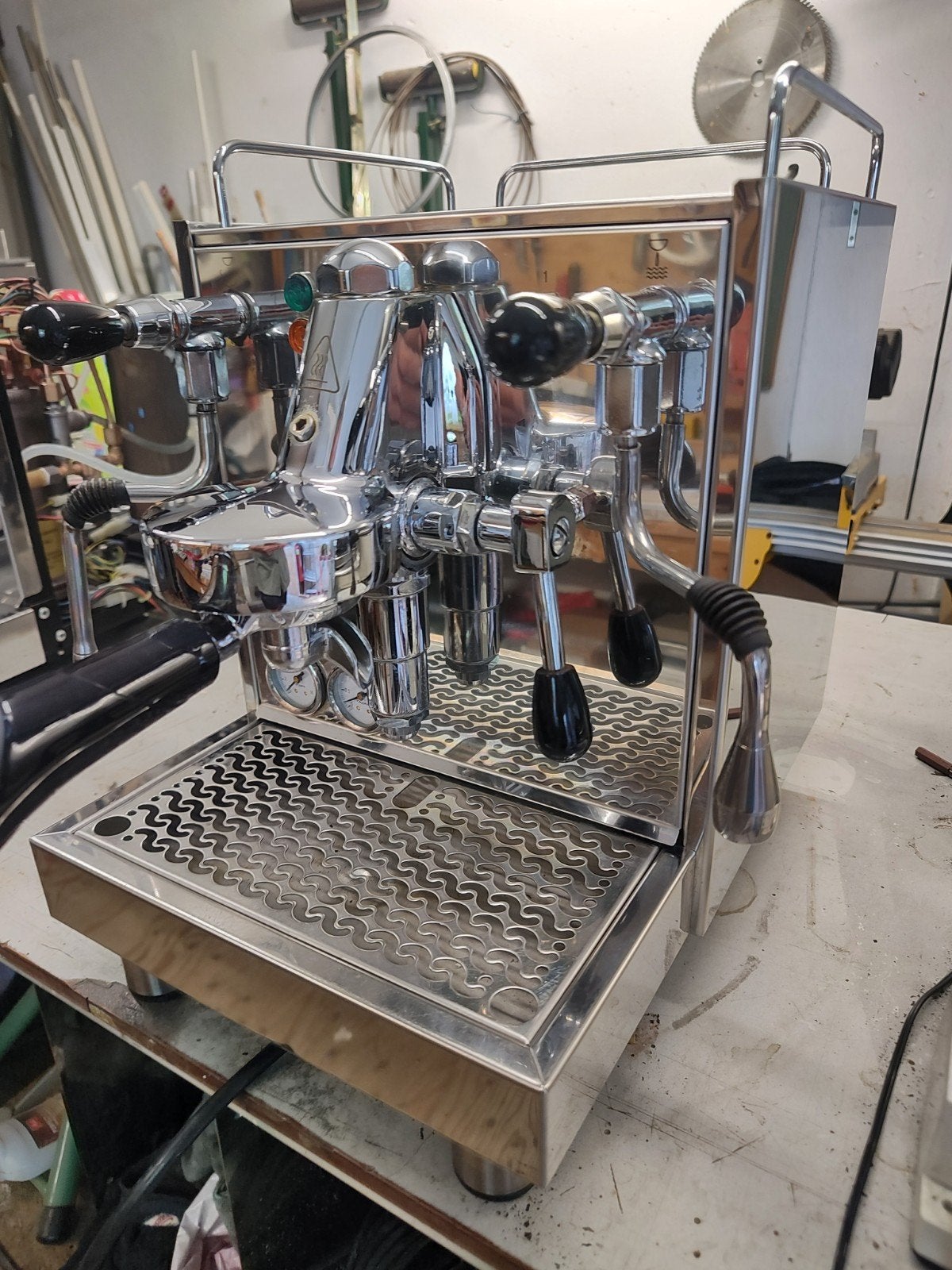 Bezzera Magica S Espresso Machine, Espresso apparaat, 10 kopjes of meer, Koffiebonen, Zo goed als nieuw