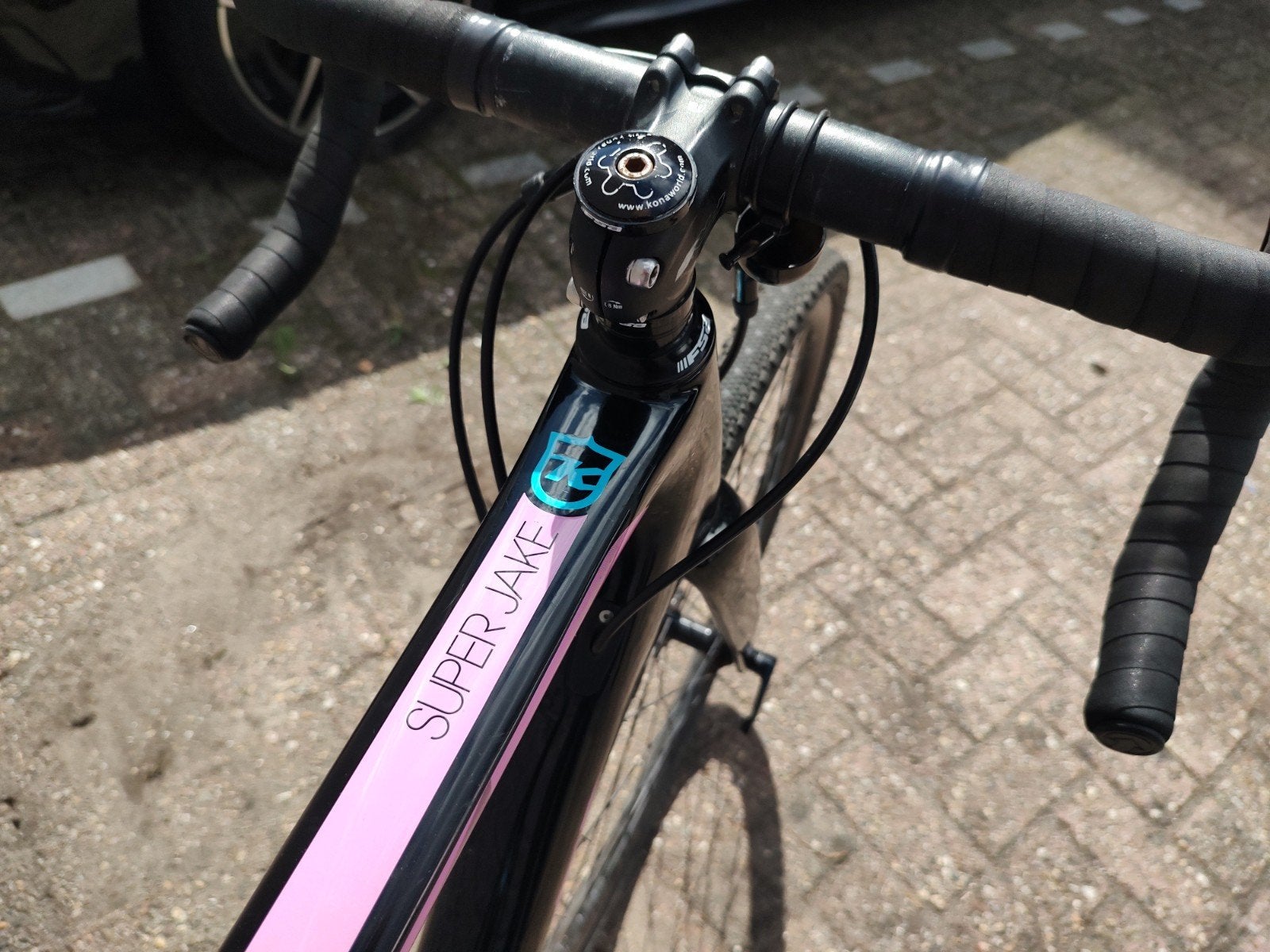Kona Super Jake cyclocross/gravelbike, 28 inch, Gebruikt, Carbon, 49 tot 53 cm