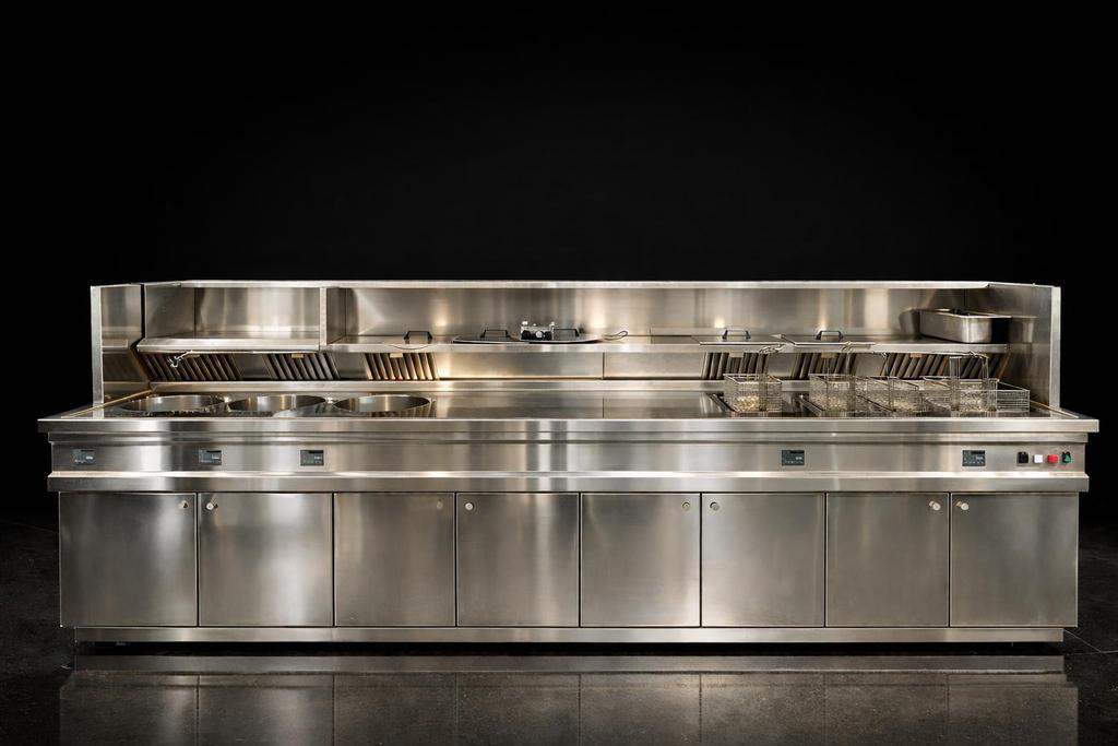Bakwand Hegro, vetpomp 3 rond 2 vierkant 125kw, Ophalen, Fornuis, Frituur en Grillen