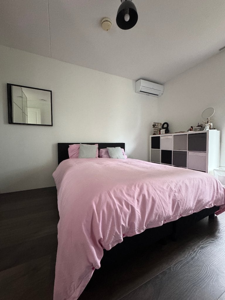 Twee persoons boxspring, Ophalen, Gebruikt, Zwart, Tweepersoons