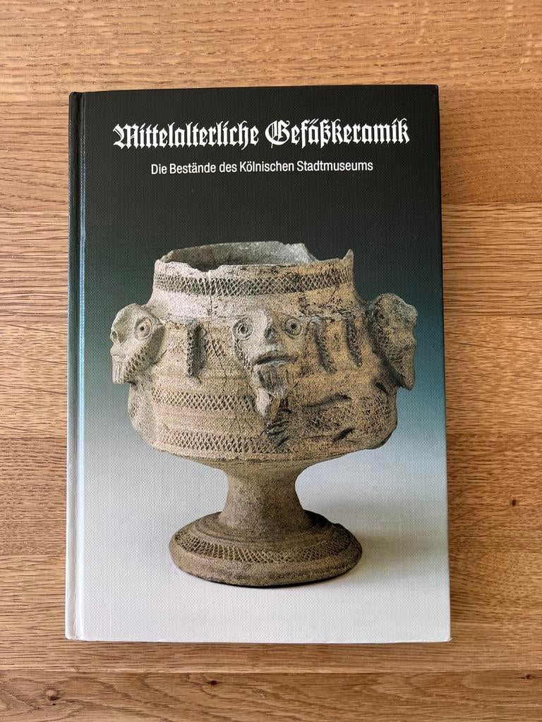 Boek Middeleeuwse Keramiek Gefässkeramik Bodemvondsten, Ophalen of Verzenden