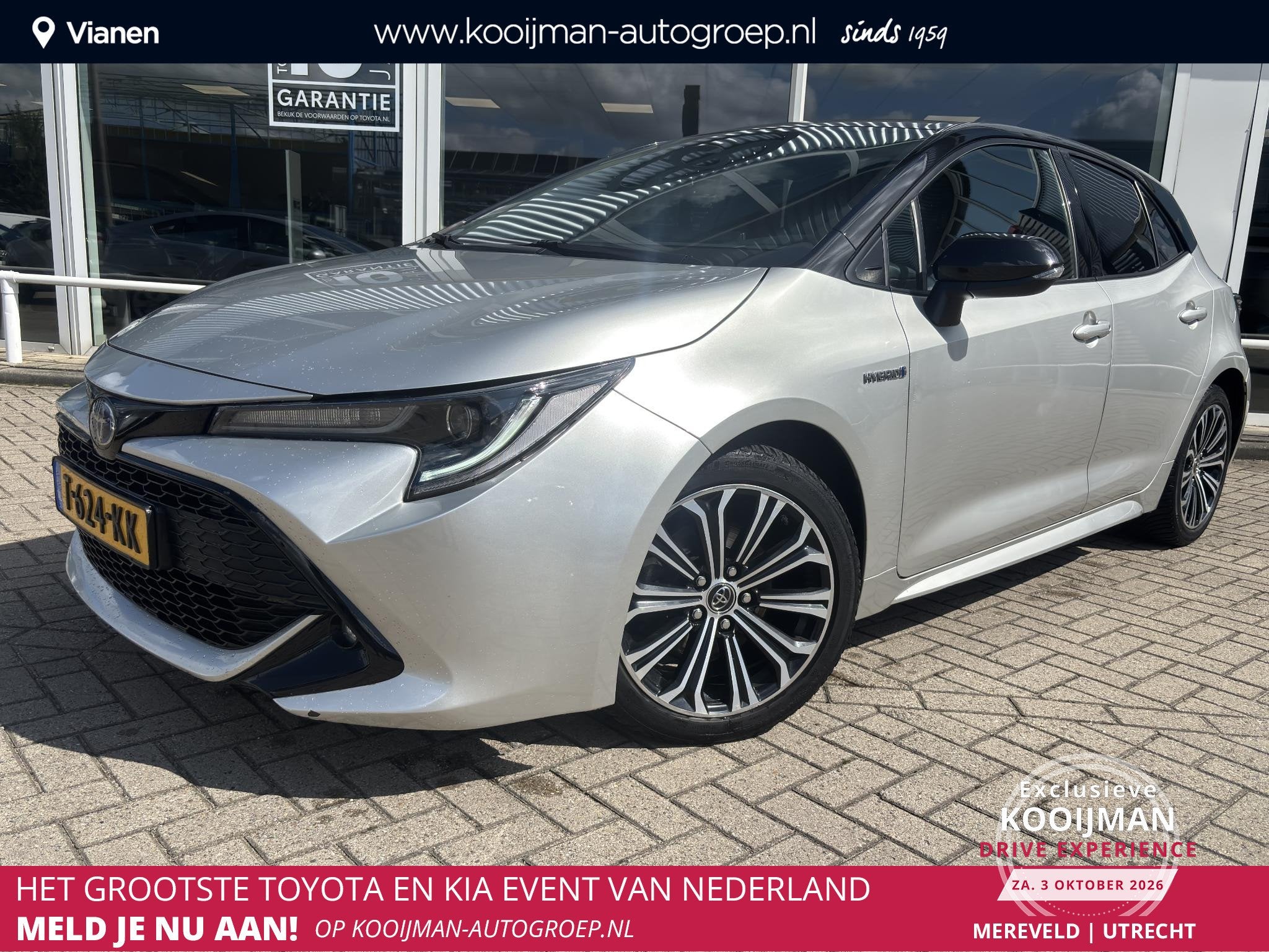 Toyota Corolla 2.0 Hybrid Dynamic, Gebruikt, 4 cilinders, Corolla, Automatische klimaatregeling