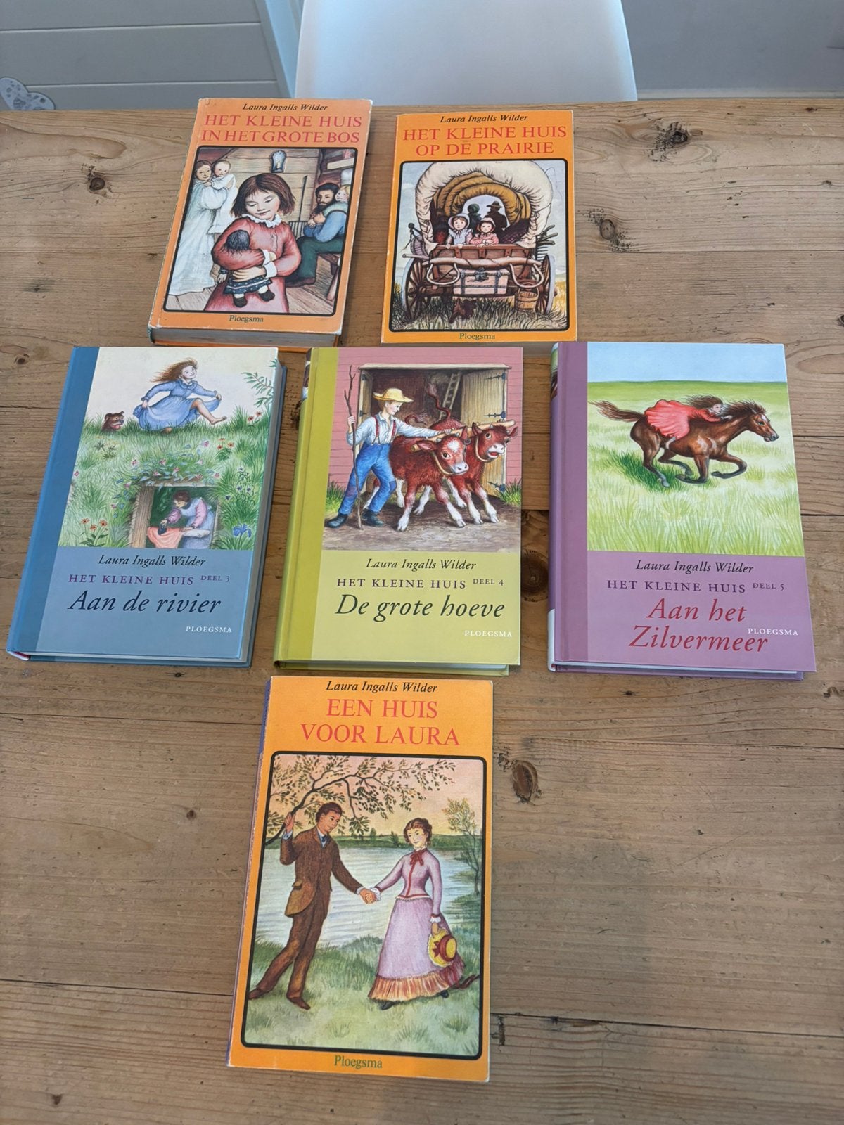 Boeken het kleine huis- Laura Ingalss Wilder, Ophalen of Verzenden, Gelezen