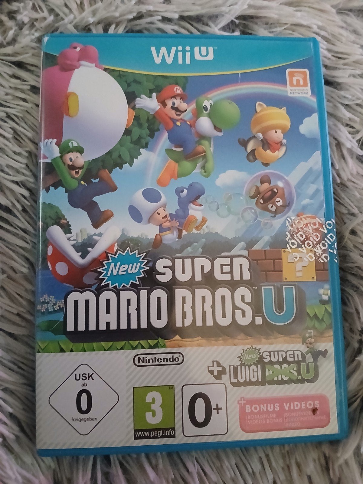 Super Mario 3D World + New Super Mario Bros. U Wii U, Spelcomputers en Games, Ophalen, Eén computer, Zo goed als nieuw, Platform
