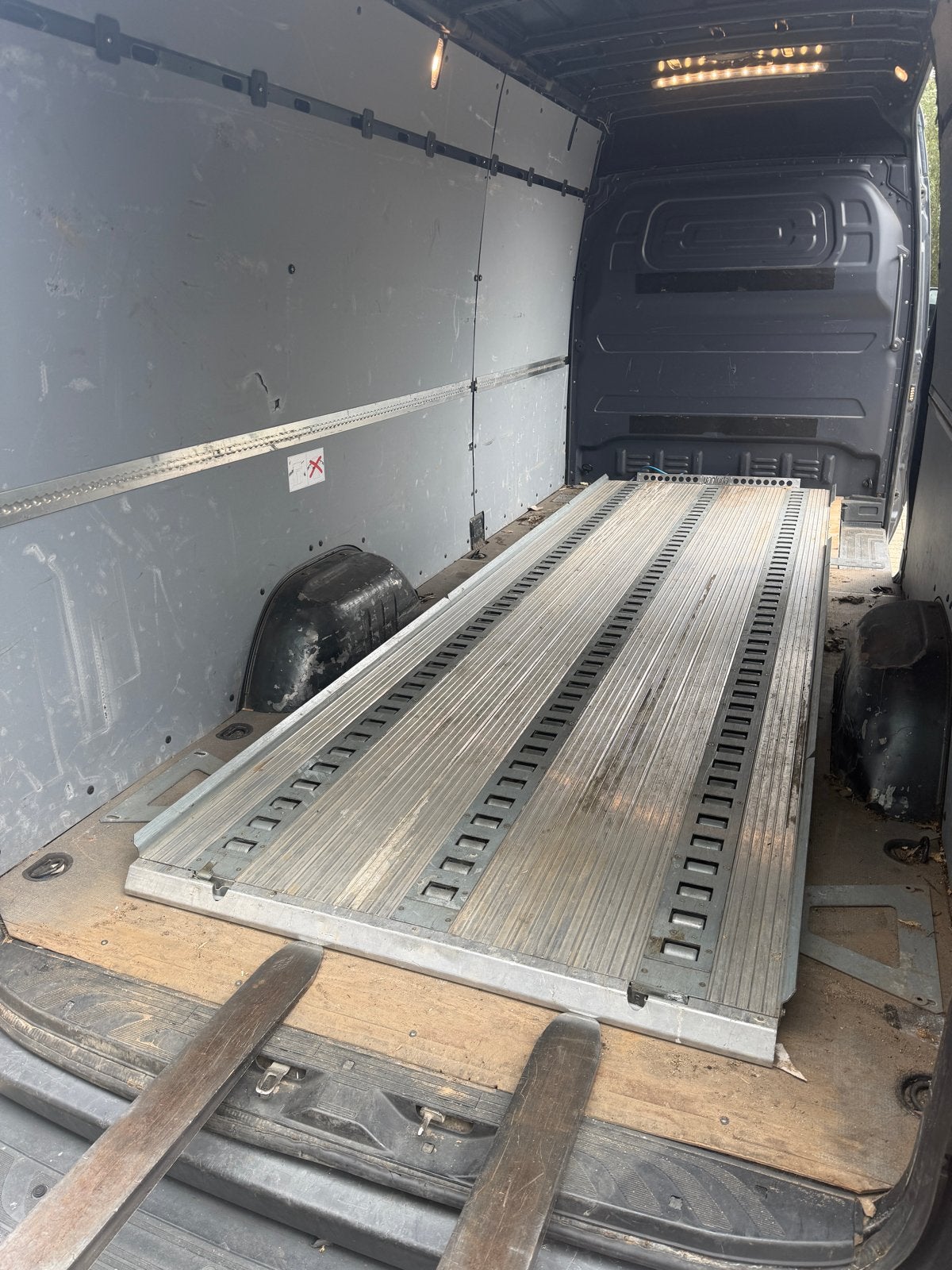 Van loda joloda hydroroll pneumatische bediend rolbed pallet, Ophalen of Verzenden