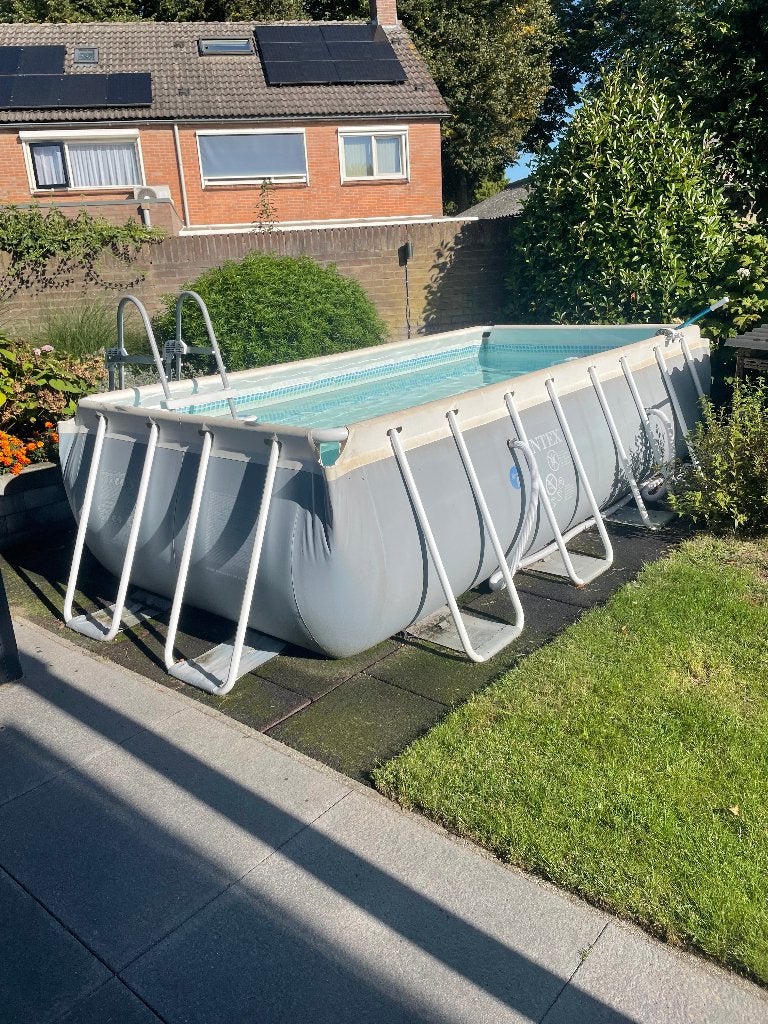Intex Prism Frame zwembad, Gebruikt, 200 tot 300 cm, Rechthoekig, Ophalen