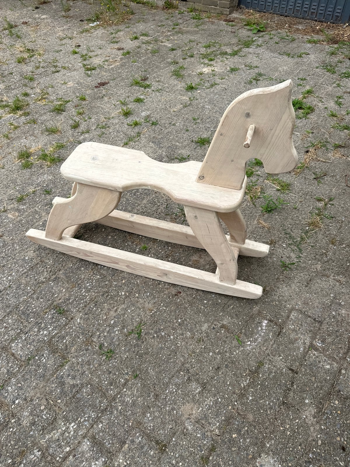 Houten schommelpaard voor kinderen, Ophalen, Gebruikt, Jongen of Meisje